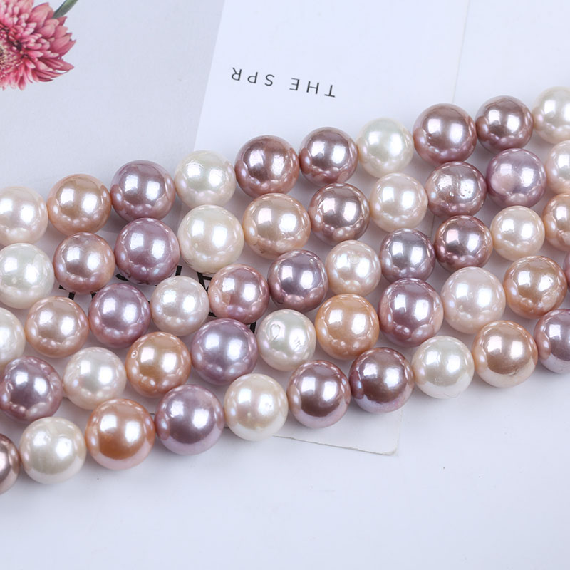 Mm Enhanced Multi Color Edison Pearl Strand For Jewelry From China