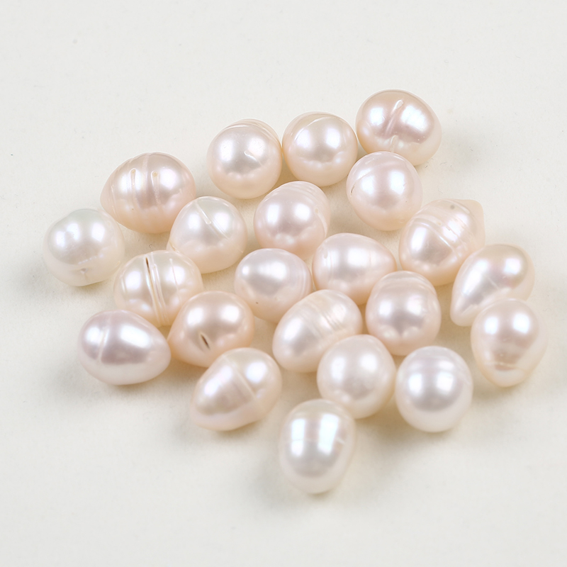 11-13mm Big Size Cheap Drop Pearl with Circle For Earrings Making