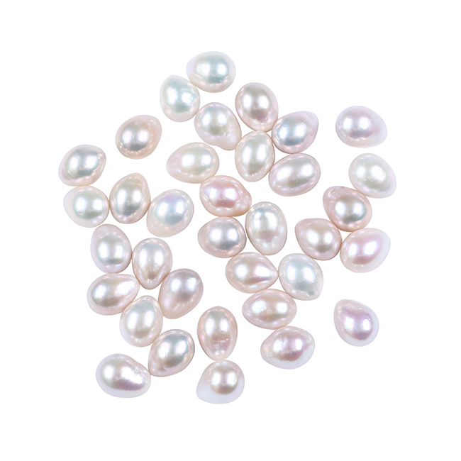 White Color Baroque Pearl Edison Pearl Loose Bead for Pendant