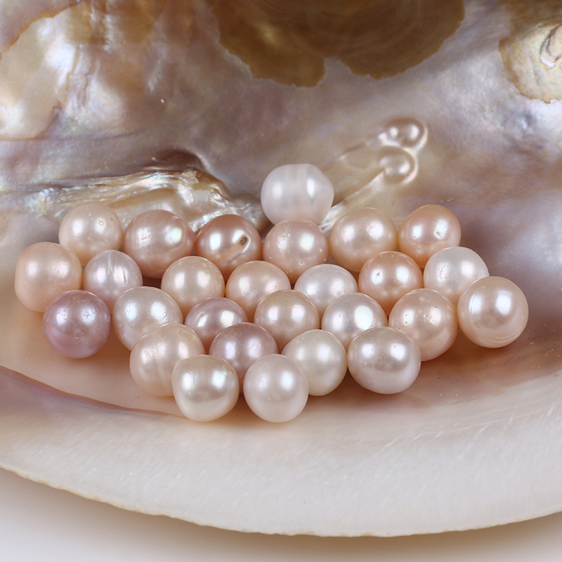 Pearl Wholesale Raw Materials Round Pearl Loose Bead for Jewelry Design