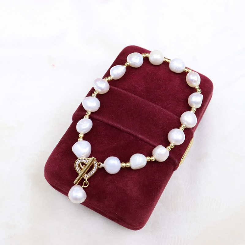 Wholesale Price Baroque Pearl Bracelet Factory Directly Sale