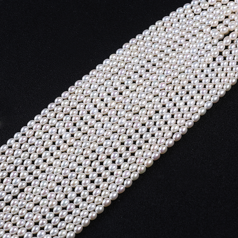 6-7mm AAA High Quality Rice Pearl For Necklace