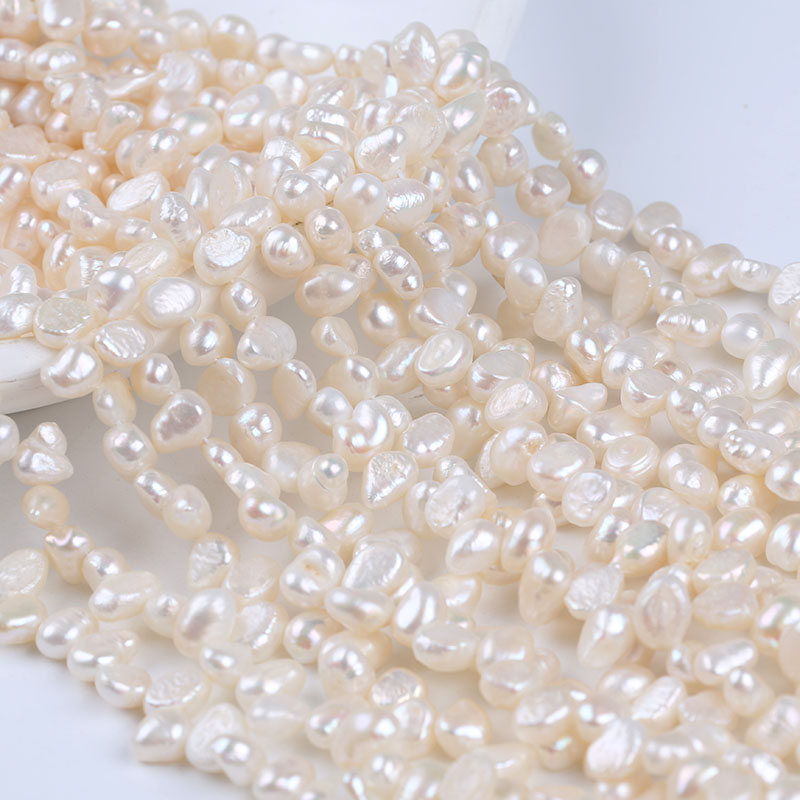 7-8mm Top Drilled Baroque Pearl for Choker