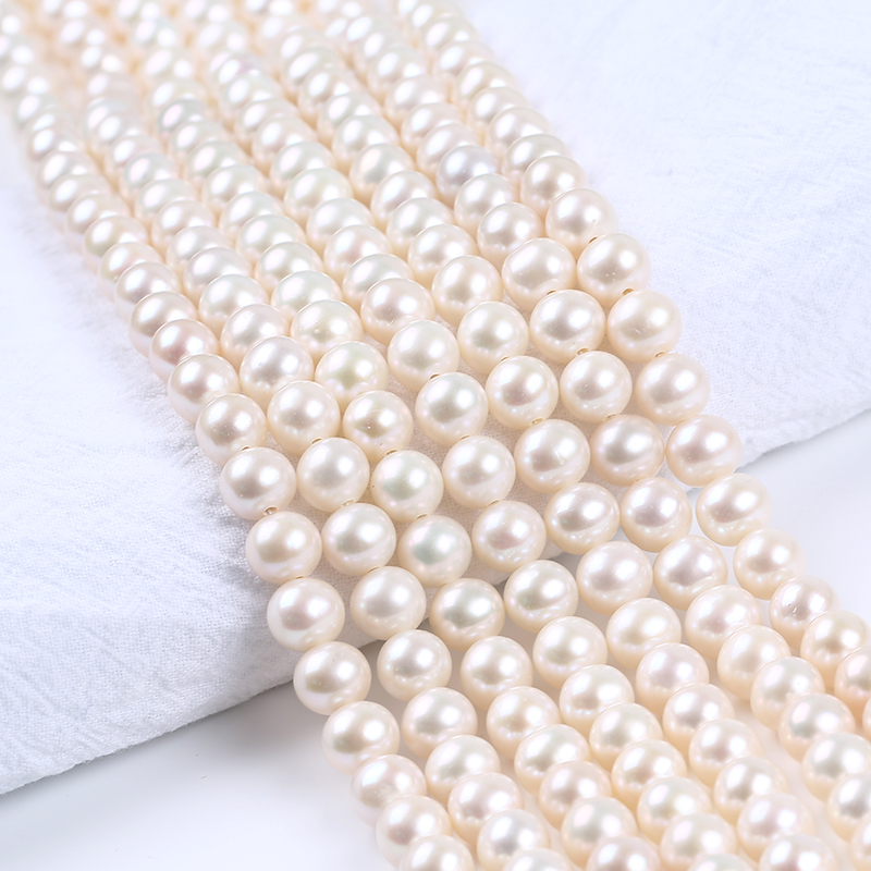 Pearl Factory China Natural Good Quality Round Pearl 