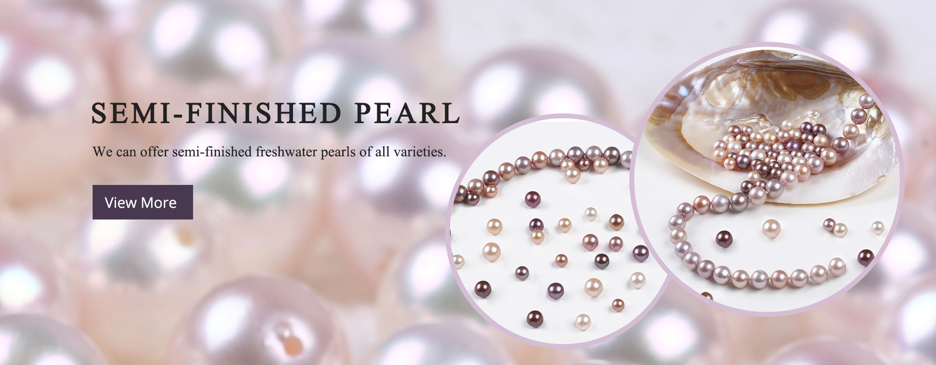 mabe pearl fashion jewelry set