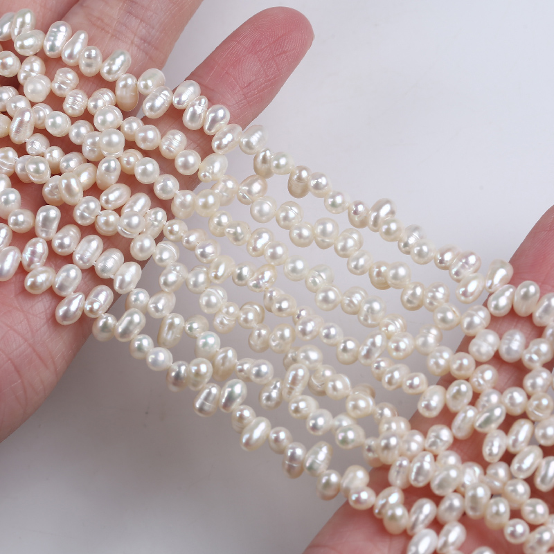 China Small Pearl 3-3.5mm Freshwater Rice Pearl for DIY