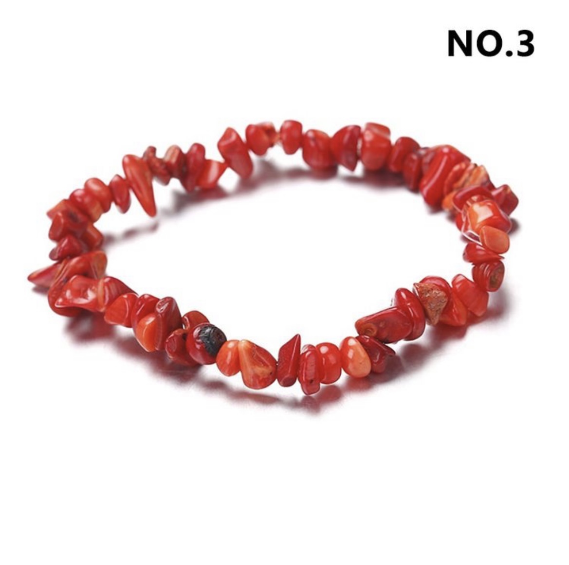 Classic Natural Stone Chips Bracelet for Gift Promotion