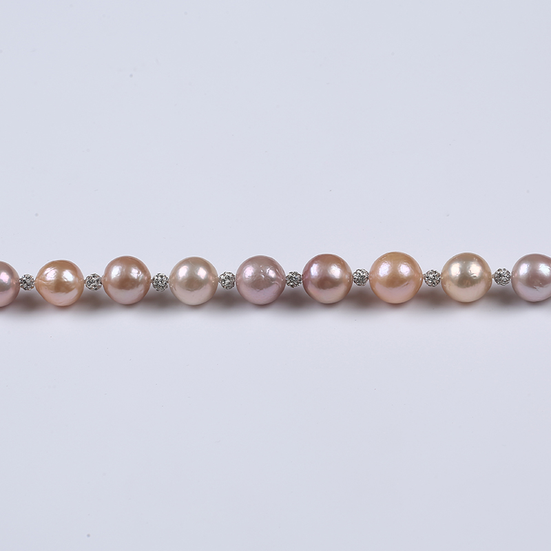 Edison Pearl with CZ Clasp for Fashion Necklace