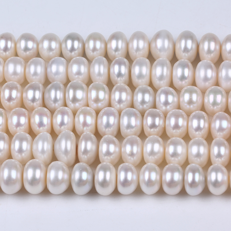 12-15mm Large Size Real Button Pearl Strand For Big Neckalce