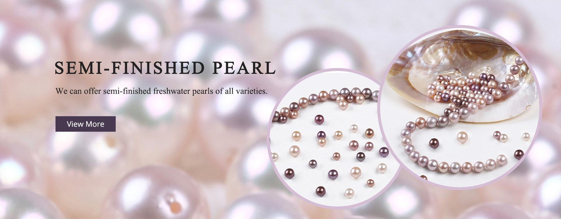 3-4mm potato pearl for jewelry