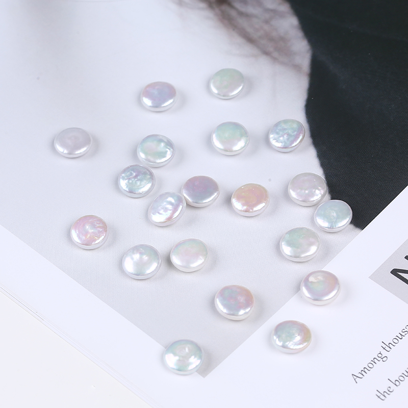 High Quality AAA White Coin Pearl with Strong Light for Jewelry 
