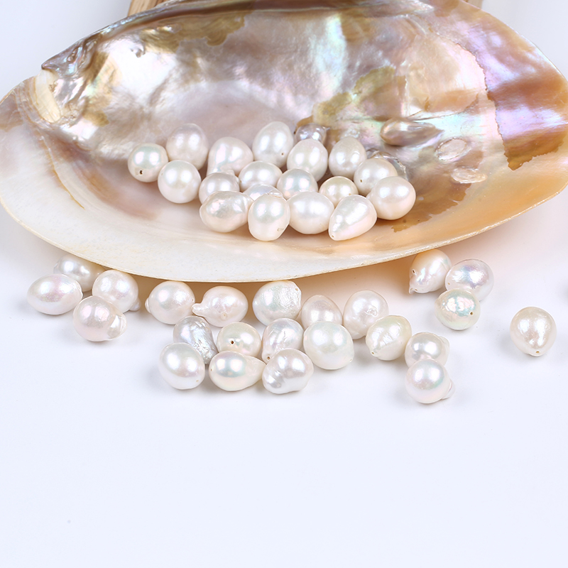 13-14mm Big Size Edison Pearl with Tail for Fashion Pendant And Earrings